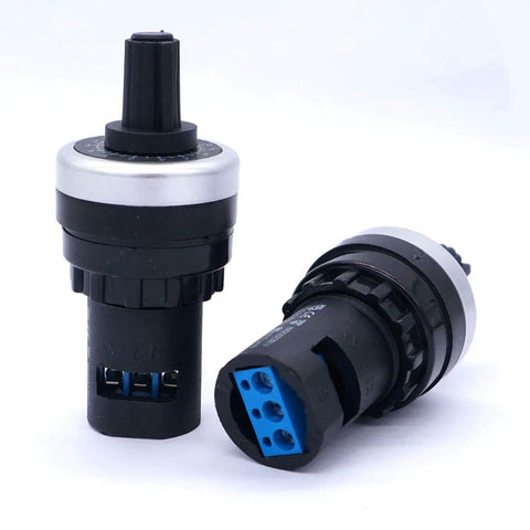 LA42DWQ22 22Mm Rotary Potentiometer 5K Ohm Governor For Inverter And Variable Frequency Drive Speed Controller With Three Terminals