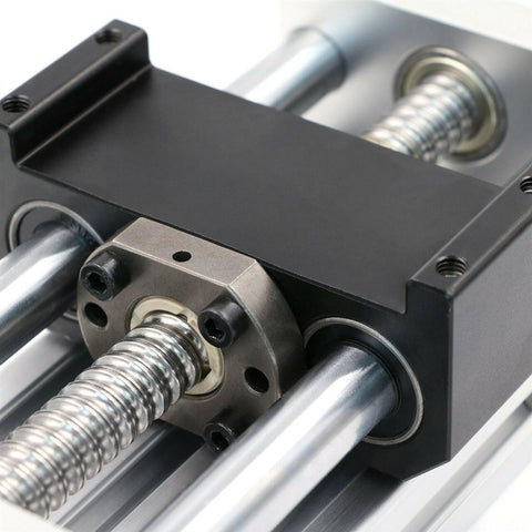 24 inch Stroke Linear Motion CNC Router/Robot Module Guideway Ballscrew 5mm Lead - VXB Ball Bearings