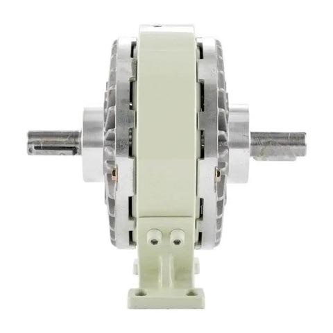 Front view of Magnetic Particle Clutch And Brake For DC 24V, Heavy Duty Single Or Double Shaft, Base Mounted, FL-A-50 5kg