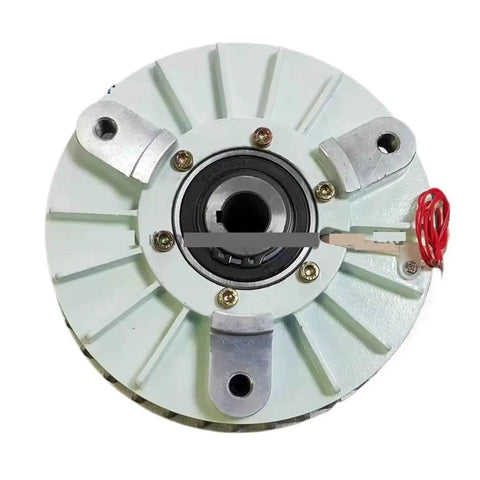 Top view of Beefy Magnetic Powder Brake 1.2 Kg 12 Nm 24 V External Rotating Hollow Magnetic Particle Brake PB12B1