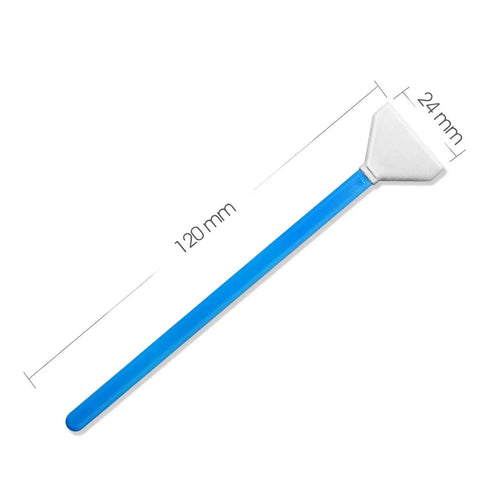 Full Frame Sensor Cleaning Swabs 24mm For DSLRs And SLRs 20 Pack HCS 24, showing a single swab with dimensions 24mm x 120mm.