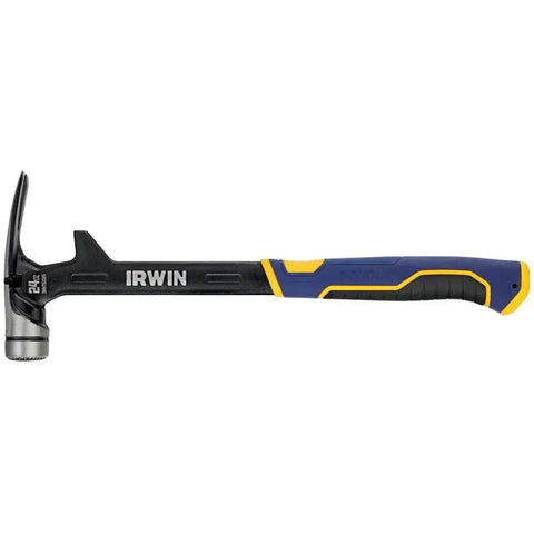 24 Oz Demolition Framing Hammer With Magnetic Nail Starter Delivers Powerful Nail Setting And Framing, Perfect For Drywall Demolition