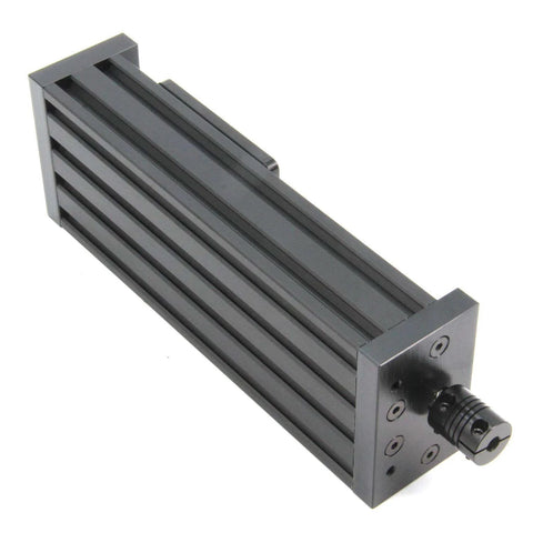 250mm 4080U Aluminum Profile Z-axis Screw Slide Table Linear Actuator for 3D Printer and DIY CNC Router Parts X Y Z Axis side view