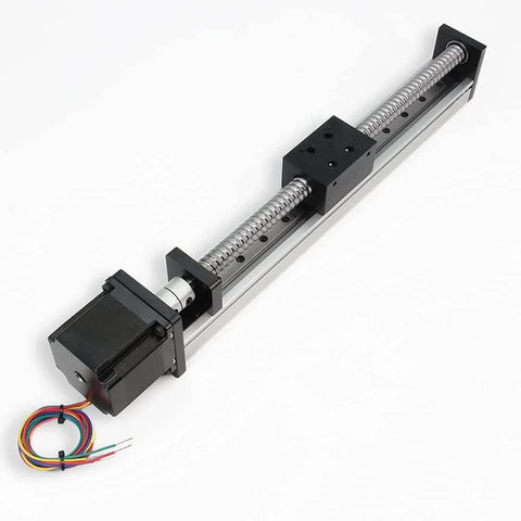 250mm Travel Linear Stage Actuator with SFU1605 Ball Screw and NEMA23 Stepper Motor for DIY CNC Router X Y Z Axis
