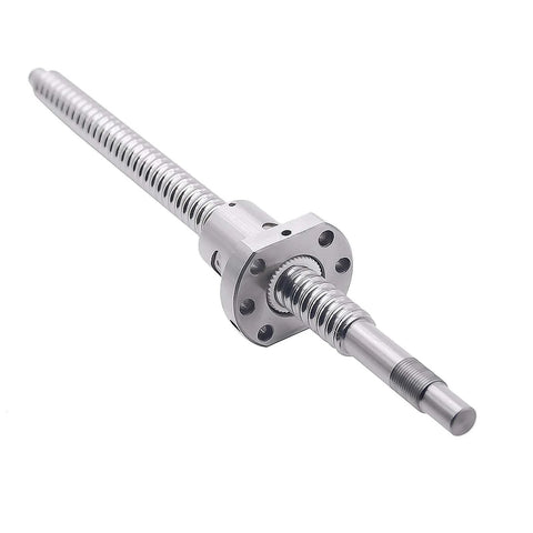 250mm SFU1605 Ball Screw CNC Assembly, 16mm Diameter 5mm Pitch, Metal Nut, Bearing Steel Build