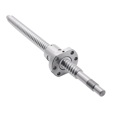 250mm SFU1605 Ball Screw Set with RM1605 Metal Nut, BK/BF12 Support Set and Coupler, 16mm Diameter Ball Screw for CNC Machines