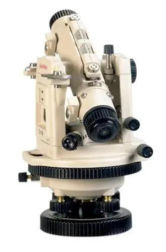 26X transit level with optical plummet delivers fast, precise horizontal and vertical readings for construction and surveying.