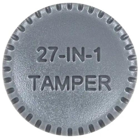 Close-up of 27-IN-1 tamper cap from All-In-One 27-In-1 Precision Screwdriver Set For Apple Device Repairs