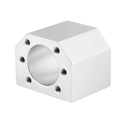 28mm Diameter 16H Ballscrew Nut Housing For SFU1604 1605 1610 CNC Linear Motion Systems Aluminum Alloy Mount Bracket
