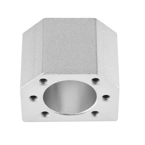Silver aluminum 28mm Diameter 16H Ballscrew Nut Housing For SFU1604 1605 1610 CNC Linear Motion Systems Mount Bracket Seat Holder