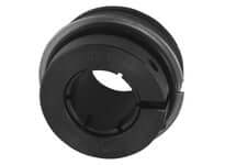 SUE206-20 Single Pack 1-1/4 in (31.75 mm) Accu-Loc O.D. cylindrical locking ring, normal wide shaft collar front view