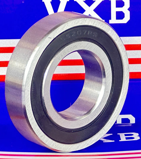 S6207-2RS Bearing 35x72x17 Si3N4 Ceramic Sealed Nylon ABEC-5 Bearings