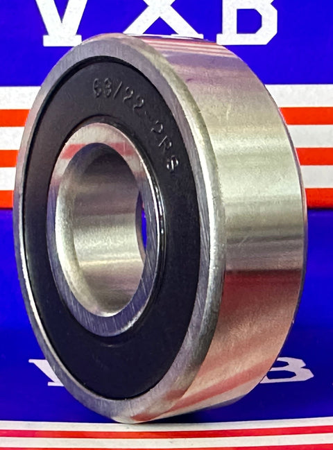 2 Bearing 63/22-2RS 22x56x16 Sealed