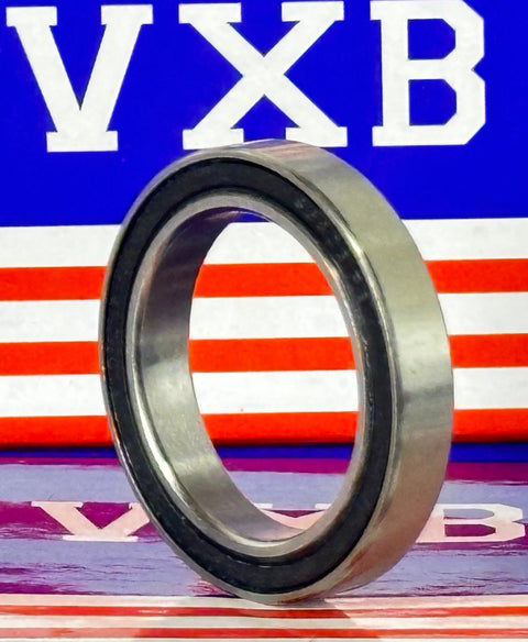 Stainless Steel 6806-2RS Bearing 30x42x7mm Sealed