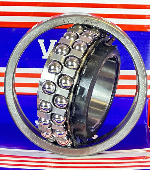 1211K+H Tapered Self Aligning Ball Bearing - Adapter Sleeve 55x110x22mm