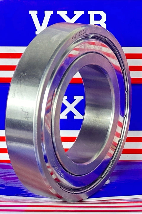 S6211ZZ High Temperature 500 Degrees 55x100x21mm Bearings