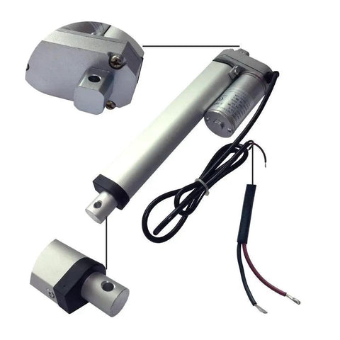 2 Inch Stroke 50 Millimeter DC Electric Mini Linear Actuator 24V Beefy Heavy Duty 600N Push Pull for Adjustable Furniture