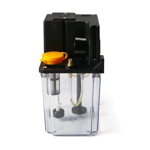 2L Automatic Lubrication Pump For CNC Lathe And Mill 110V Electric Oiler with clear tank and digital timer
