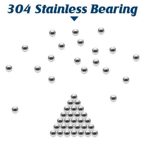 2mm Stainless Steel Precision Balls Set, 1500 Pcs of 304 Grade Bearing Balls for Models, Bearings, and Crafts, ideal for DIY projects