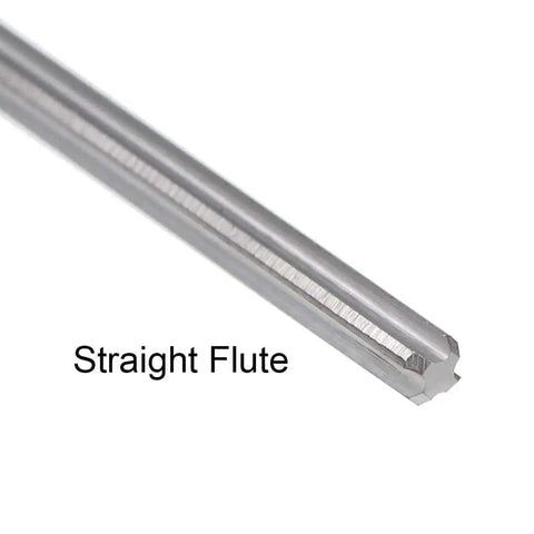 2mm Chucking Reamer Tungsten Carbide Lathe Tool with H7 Precision, 4 Straight Flutes, Round Shank for Metalworking by uxcell