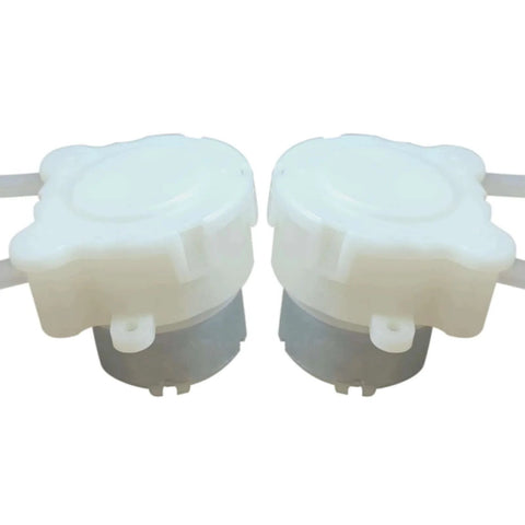 2PCS DC 5V micro peristaltic pump small flow metering self-priming pump for pumping oil machine, pumping hand sanitizer