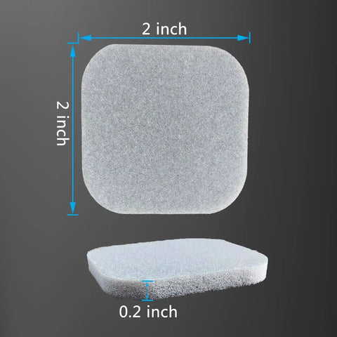 27 Pcs Sanding Sponges 2x2 Pads With 9 Grits 320 To 3500 For Craft Polishing, close-up of 2-inch square sponge pad