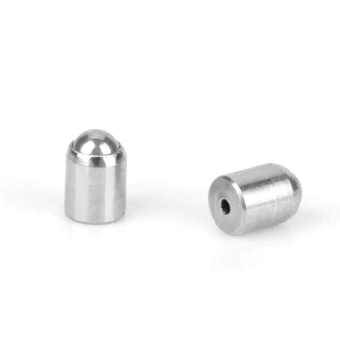 2x3mm Ball Plunger Set, 304 Stainless Steel Spring Loaded Ball Detent Plungers, 5N Elasticity, 20pcs for Accurate Positioning