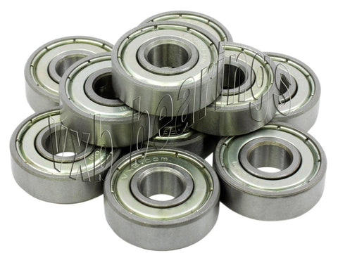 2x5.5 Shielded 2x5.5x2 Miniature Bearing Pack of 10 - VXB Ball Bearings