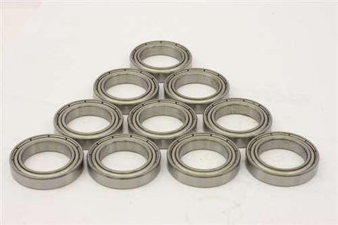 10-Pack 2x6mm Double Shielded 2x6x2 Miniature Bearing