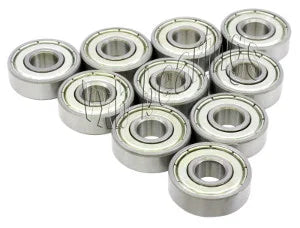 2x6x2.5 Shielded Miniature Bearing Pack of 10 - VXB Ball Bearings