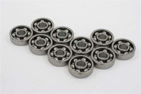 10-Pack 2x6x2.5 Stainless Steel Open Bearing