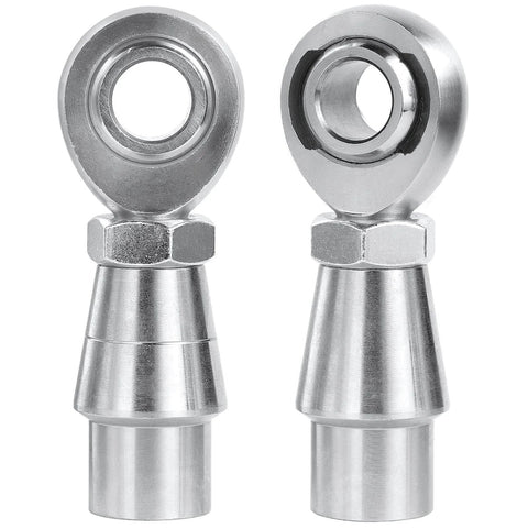 3/8 inch Heim Joint Rod End Kit, chromoly panhard rod ends with right and left hand thread, includes tube adapters and jam nuts