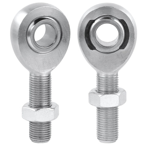 3/8 inch Heim Joint Rod End Kit, chromoly rod ends for steering & suspension, showing right and left hand threads with jam nuts.
