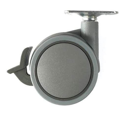 3" Caster Wheel 88 Lbs - Polypropylene Top Plate