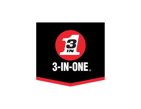3-IN-ONE logo with red and black design, featuring the number 3 in a circle