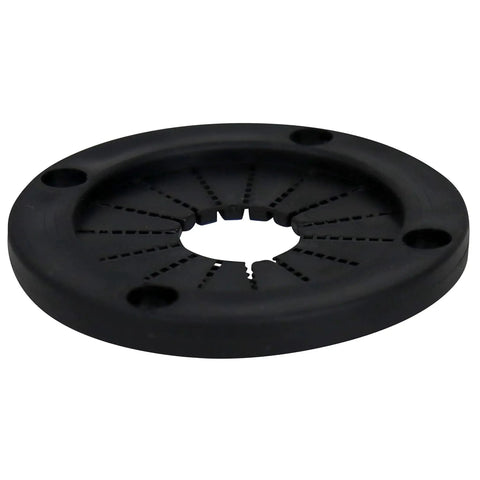 Rigging Grommet 3 Inch Black For Boats And Docks With Rugged Rubber Center And Durable Plastic Ring Protects Lines And Wiring
