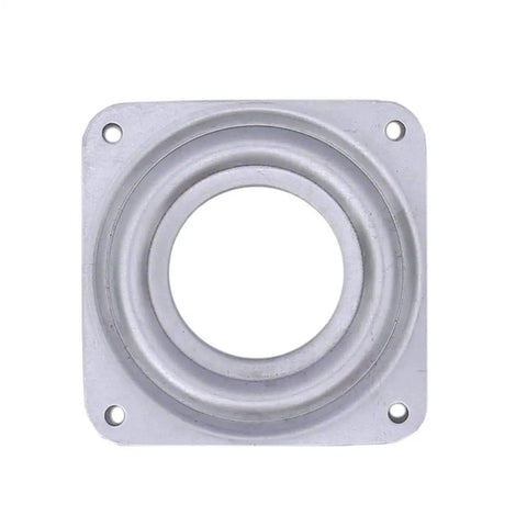 3 Inch Lazy Susan Turntable Bearing Set Of 4 With Quiet Smooth Rotation, silver metal component for swivel trays and organizers.