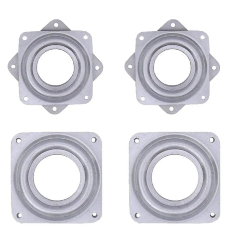 3 Inch Lazy Susan Turntable Bearing Set Of 4 With Quiet Smooth Rotation For Kitchen Cabinets Dining Tables Living Rooms And Office Desks
