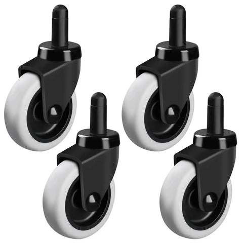 3 Inch Mop Bucket Wheel Replacement Set Of 4 Non Marking TPR Castors For Rubbermaid Models 7570 L2 7571 7580 7581 7582 7583