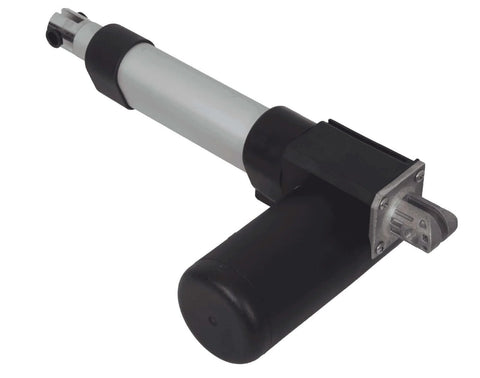 30 Inch Stroke Electric Linear Actuator, 100 lbs Force, IP66 Water Resistance - High Load Linear Actuator for Automation, Manufacturing, Automotive.