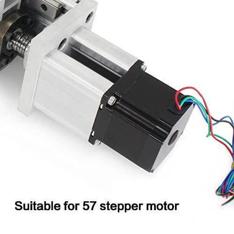 300mm Stroke CNC Linear Stage Motion Actuator X Y Z Axis Linear Slide Rail Aluminum Alloy Cross Sliding Table Linear Rail Guide SFU1605 Ballscrew+Nema23 57 Stepper Motor for CNC