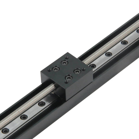 300mm effective travel length mini linear rail guide lead screw t6x1 with nema11 stepper motor for diy cnc router parts close-up
