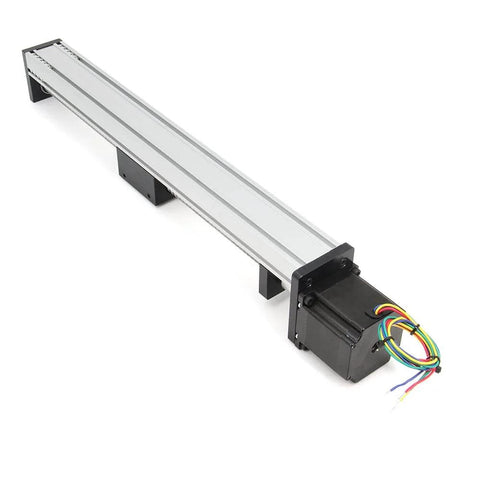 300mm Travel Linear Stage Actuator with SFU1605 Ball Screw and NEMA23 Stepper Motor, Square Linear Rails for DIY CNC Router X Y Z Axis