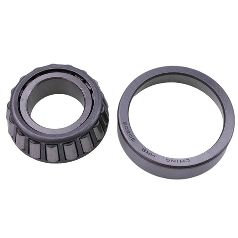 30205 Tapered Roller Bearing,25x52x16.25mm, showing separate inner and outer ring sections, made from high-grade bearing steel.