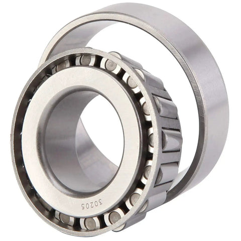 Two Pack 30205 Tapered Roller Bearing Set Cone And Cup 25 Mm Bore 52 Mm Outer Diameter 16.25 Mm Width Ideal For Automotive Wheel Hubs