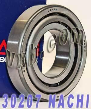 30207 Nachi Tapered Roller Bearings Japan 35x72x17 - VXB Ball Bearings