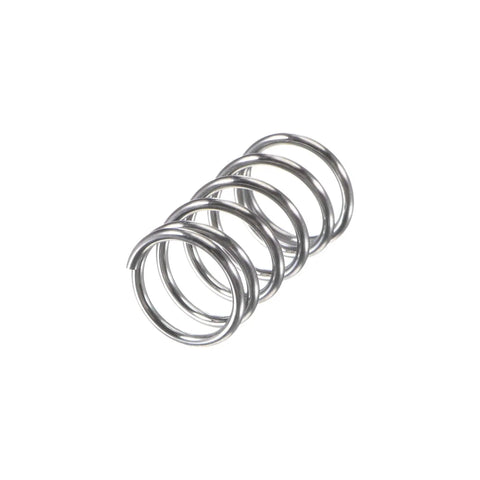 Stainless Steel Compression Spring 8mm OD 0.8mm Wire 9mm Compressed Length 15mm Free Length 11.8N Load 304 Stainless For DIY Projects Pack Of 10