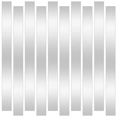 10 Pcs 12 Inch Stainless Steel Shim Stock Strips 0.02 Inch Thick 1 Inch Wide 304 Stainless Steel Gap Filler Thin Flat Metal Shims