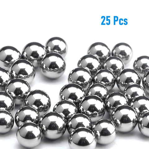 304 Stainless Steel Bearing Balls 8 Millimeter Precision Solid Ball Bearings Pack Of 25 for Machinery and Gearboxes