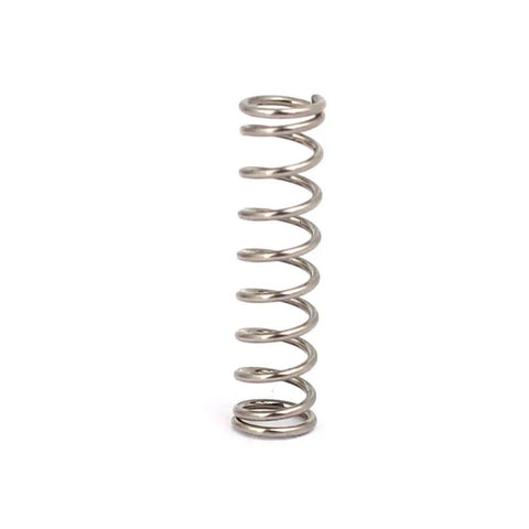 Beefy 304 Stainless Steel Compression Springs 4mm Outer Diameter 0.5mm Wire 15mm Free Length Silver Tone Pack Of 20 For Small Mechanisms DIY Projects And Repairs